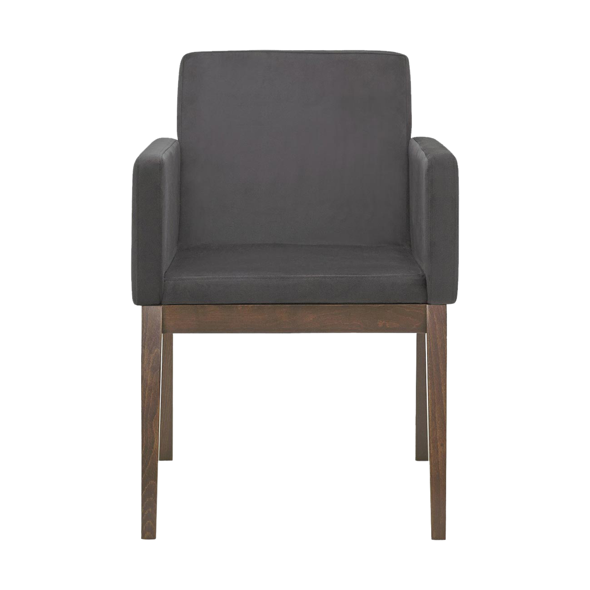 Elvar houten eetkamerstoel met gestoffeerde zitting