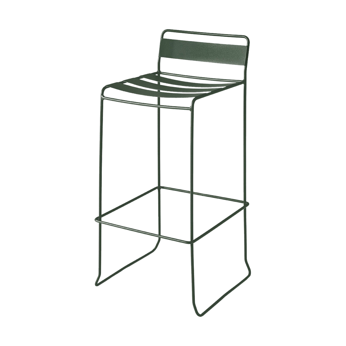 Portofino barkruk donkergroen