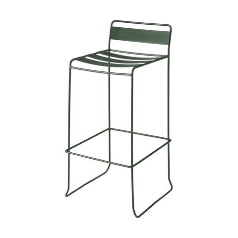 Portofino barkruk donkergroen