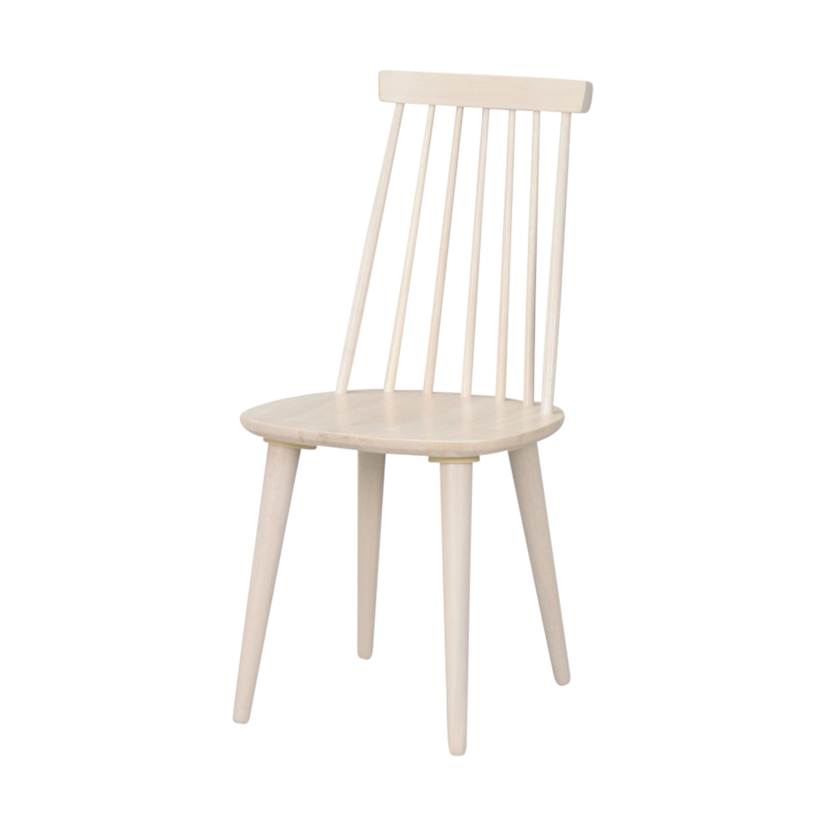 Lotta houten spijlenstoel whitewash