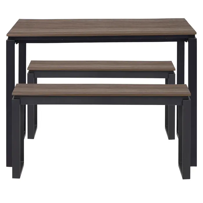 Abel tuinbank donkerbruin - 180 x 43 cm