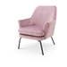 Jez velvet fauteuil roze