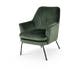 Jez velvet fauteuil donkergroen