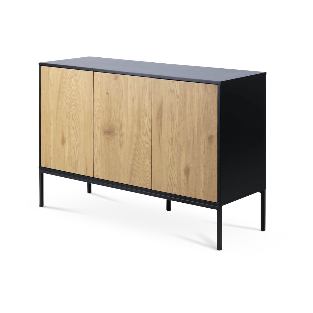 Vic houten opbergkast naturel - 120 x 82 cm