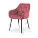 Arian velvet eetkamerstoel zachtroze