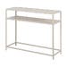 Roy metalen sidetable beige - 100 x 35 cm