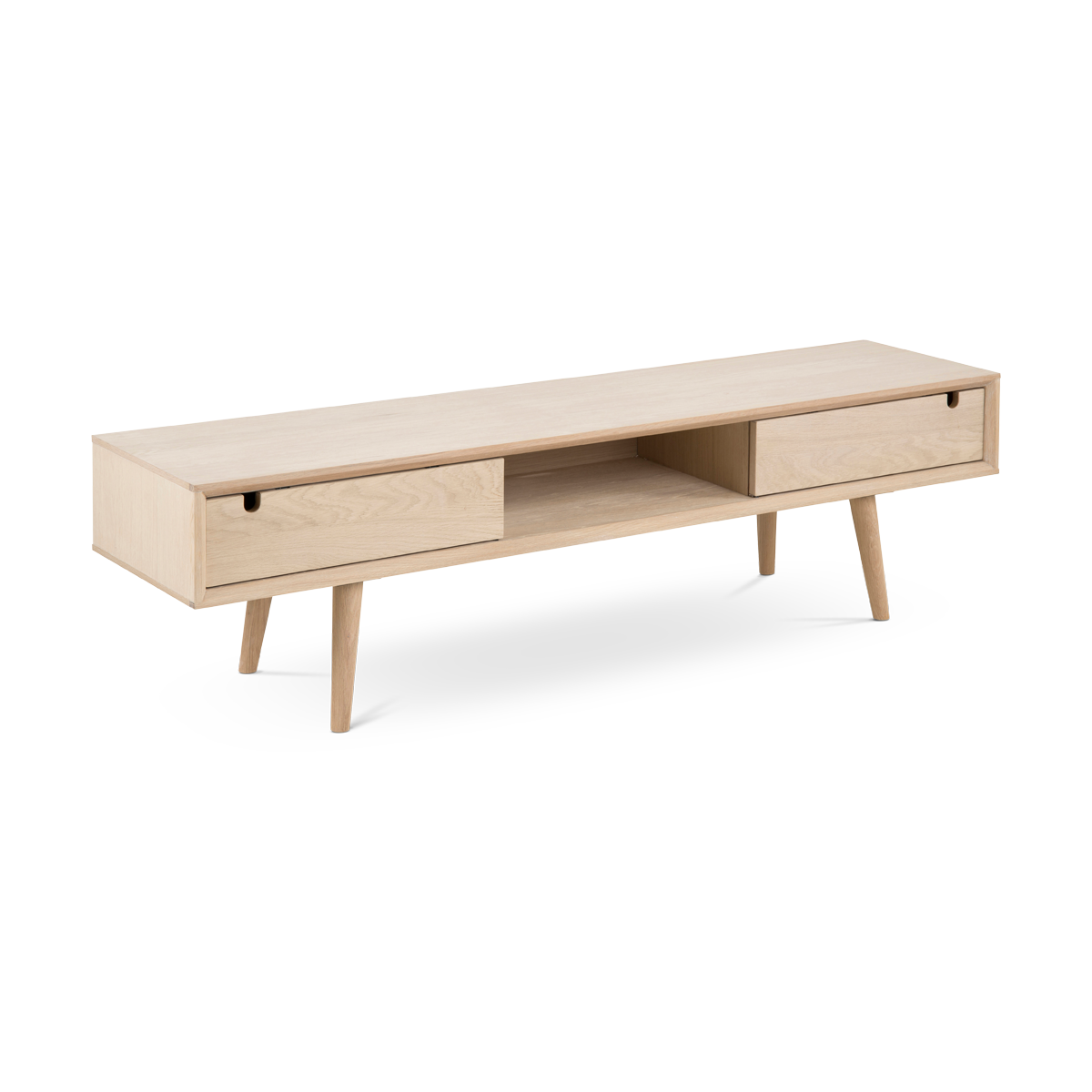 Roosje houten tv meubel naturel - 160 x 43 cm