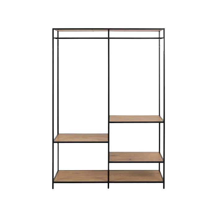 Vic houten kledingrek naturel - 121 x 174 cm