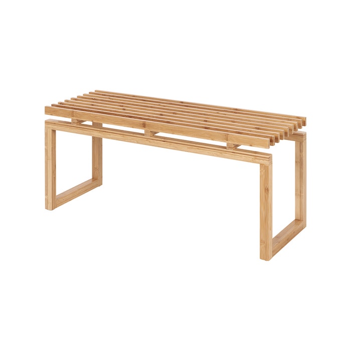 Jort bamboe bankje naturel - 100 x 44 cm