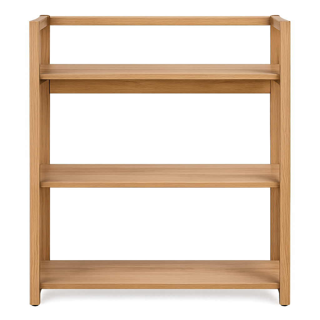 Luuc houten opbergkast bruin - 94 x 80 cm 