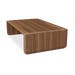 Invito coffee table - houten salontafel europees walnoot - 42 x 42 cm