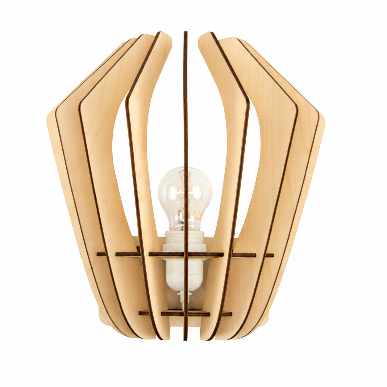 Wall Spin houten muurlamp small 