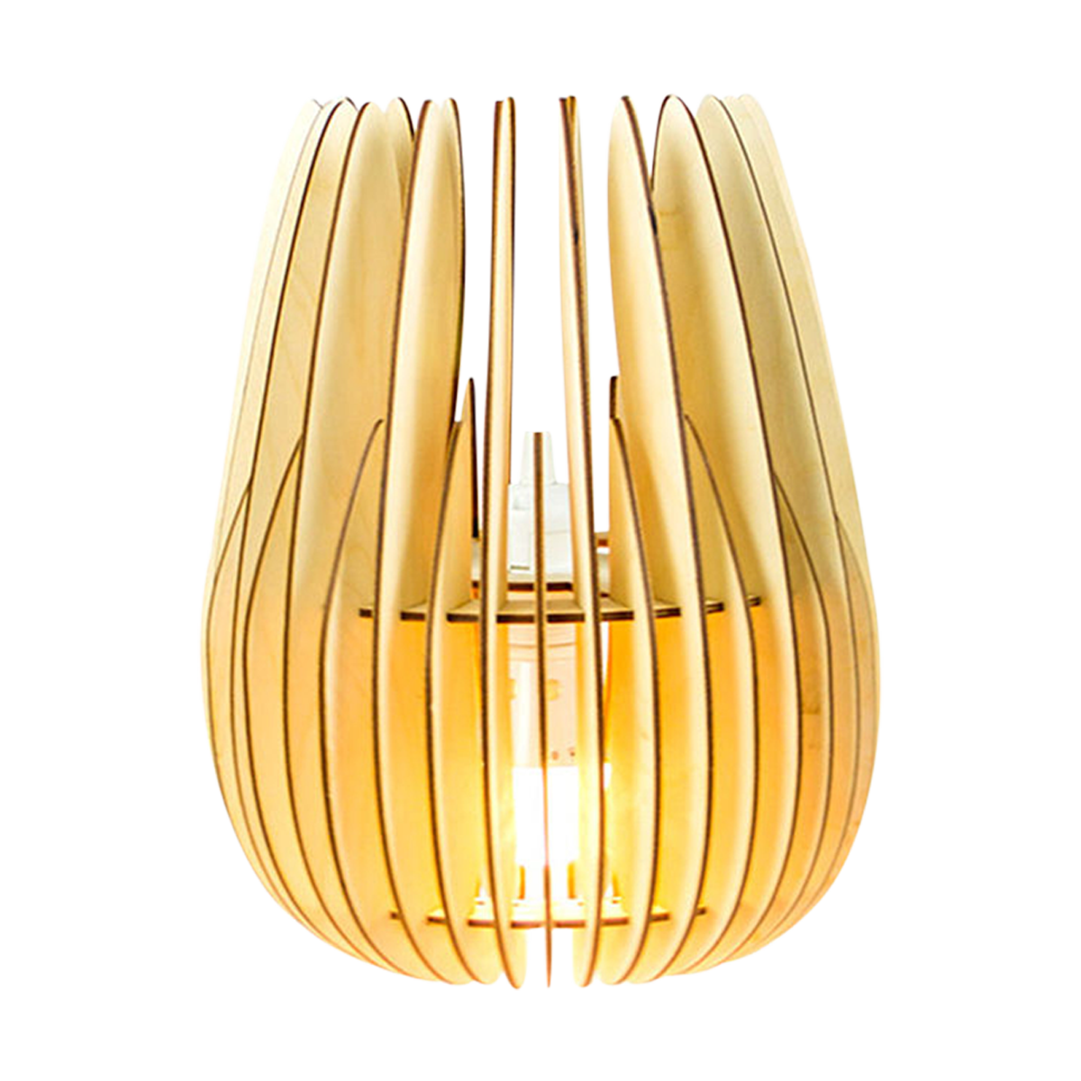Halley S houten lampenkap small - Ø 25 cm