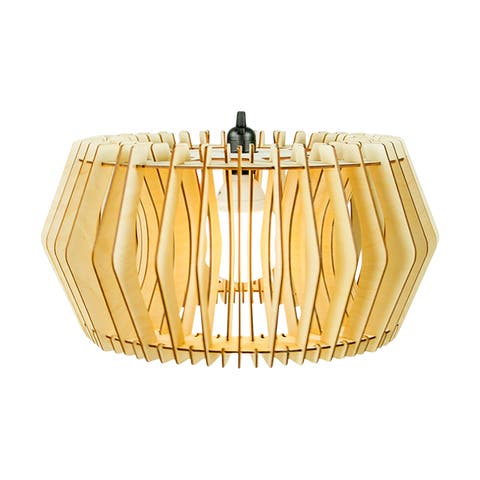 Caeser S houten lampenkap small - Ø 43 cm