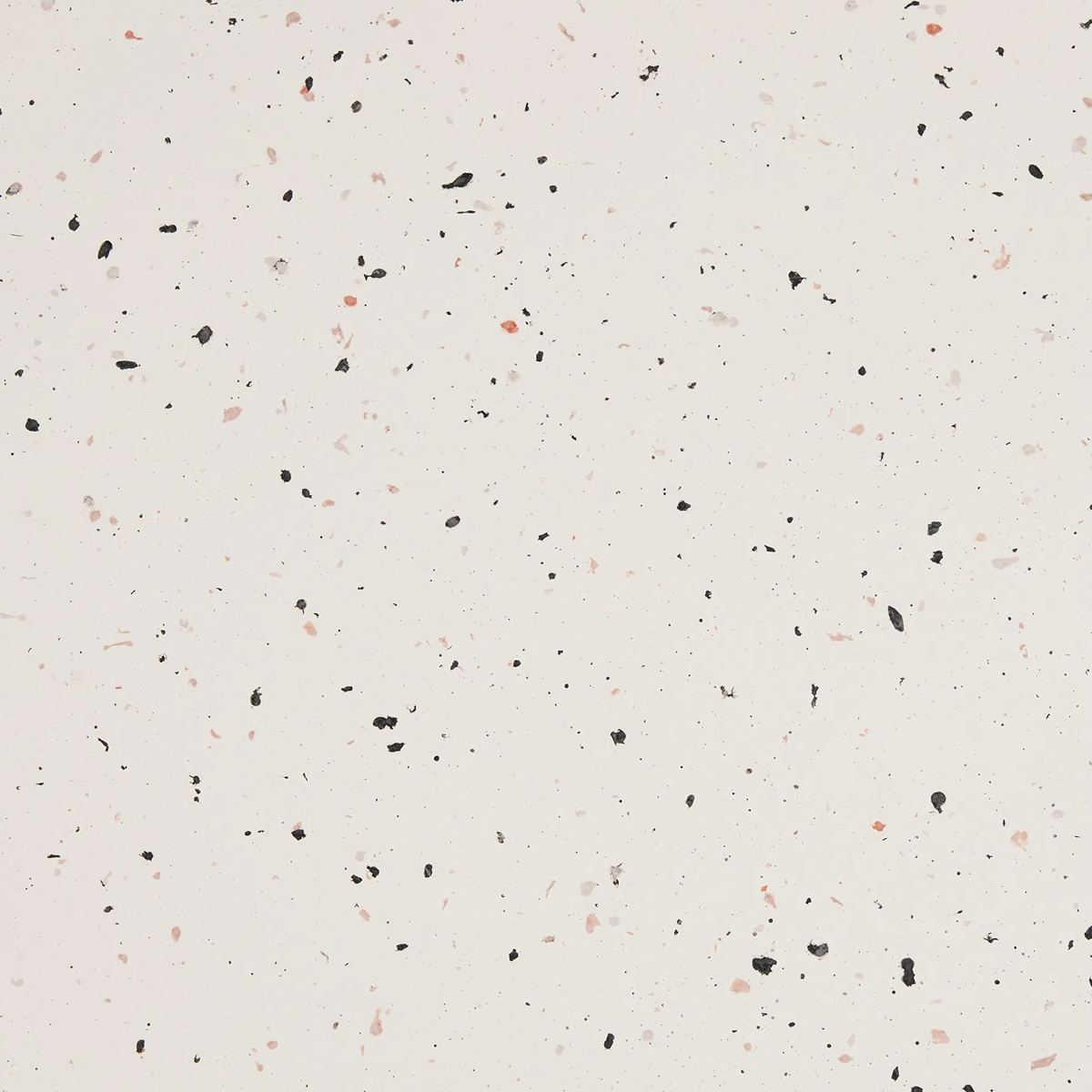 motief van het blad van de Boan ronde fiberclay salontafel gebroken wit