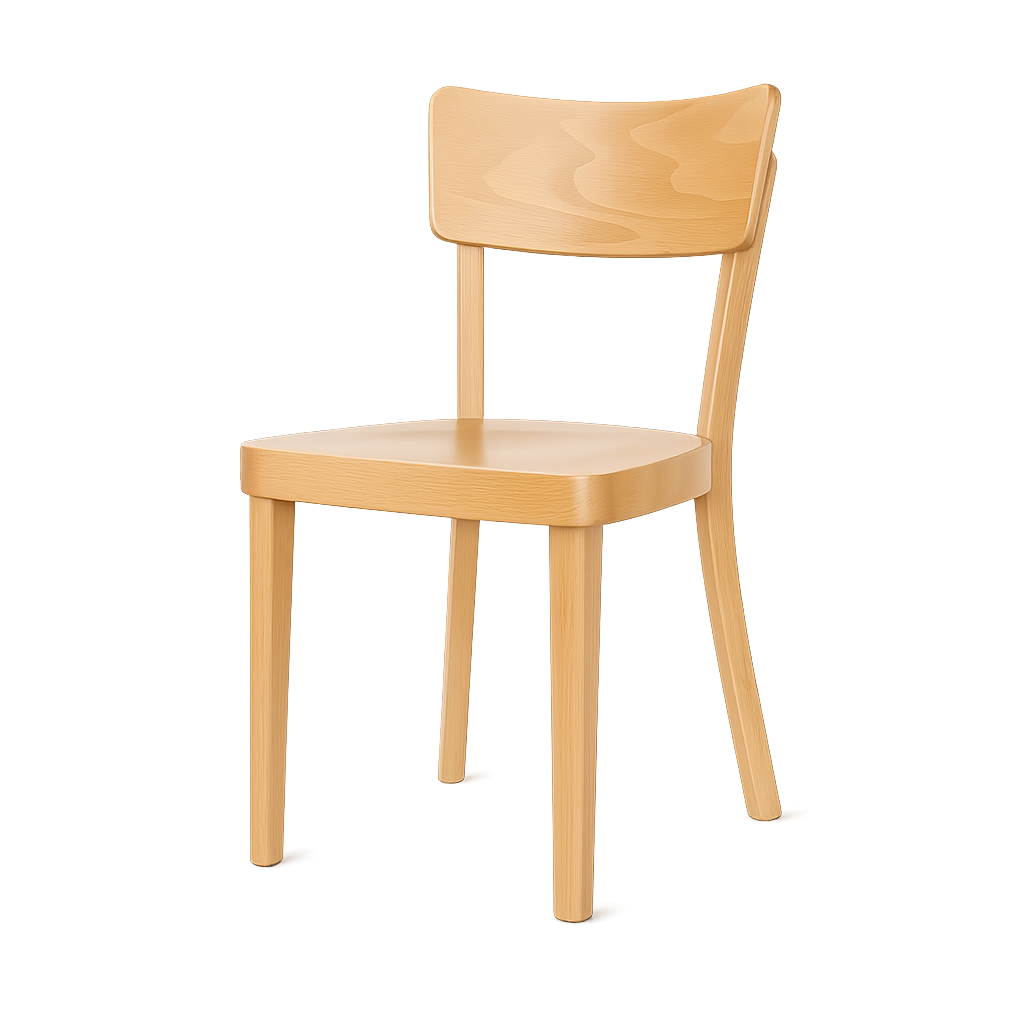 Fergus houten eetkamerstoel naturel honey