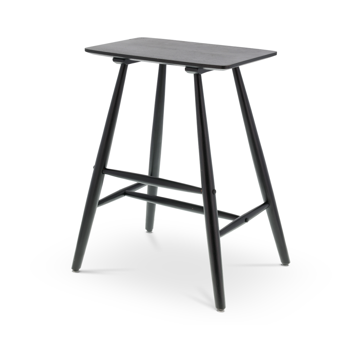 Bast houten barkruk - 64 cm