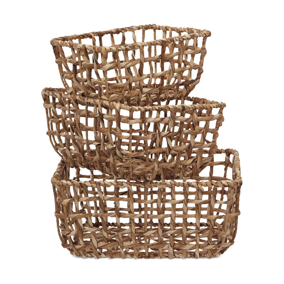 Tavaha manden naturel - set van 3