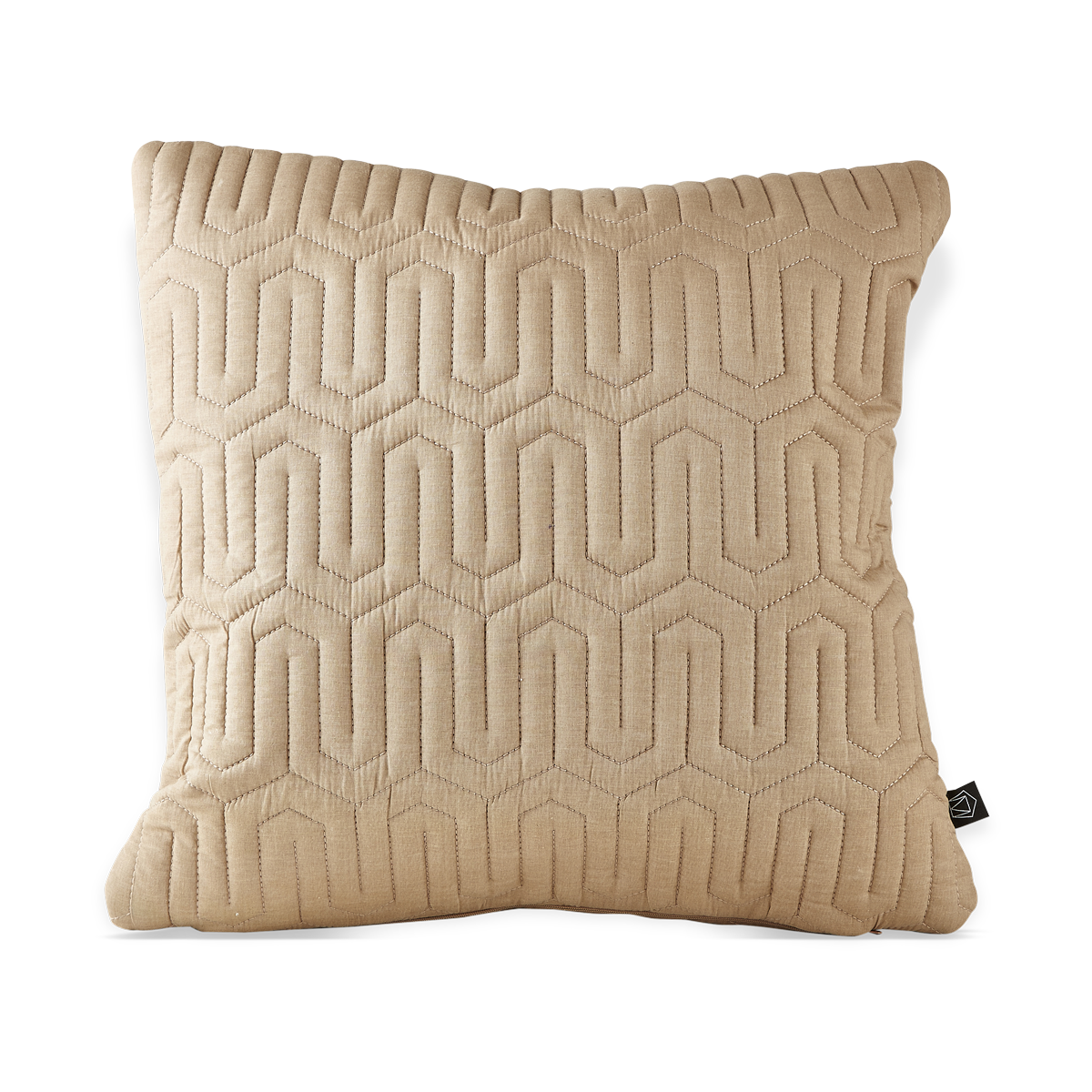 Kussen beige - 45 x 45 cm