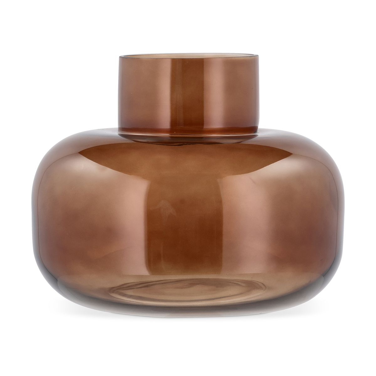 Kehl vaas bruin - 24,8 x 19.5 cm