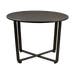Wismar metalen bijzettafel zwart - ø61 x 42 cm
