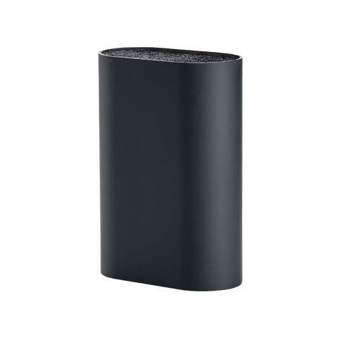 Singles kunststof messenblok zwart - 17 x 24 cm