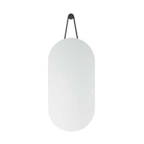 A-Wall spiegel zwart - 60 x 30 cm