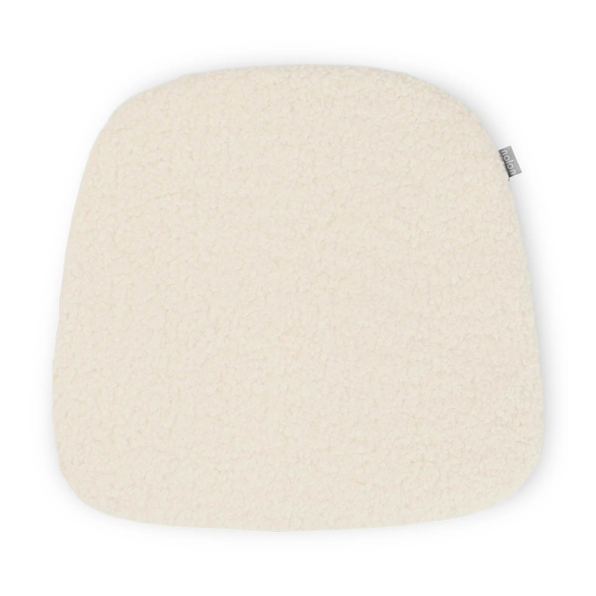 Fem zitkussen teddy gebroken wit