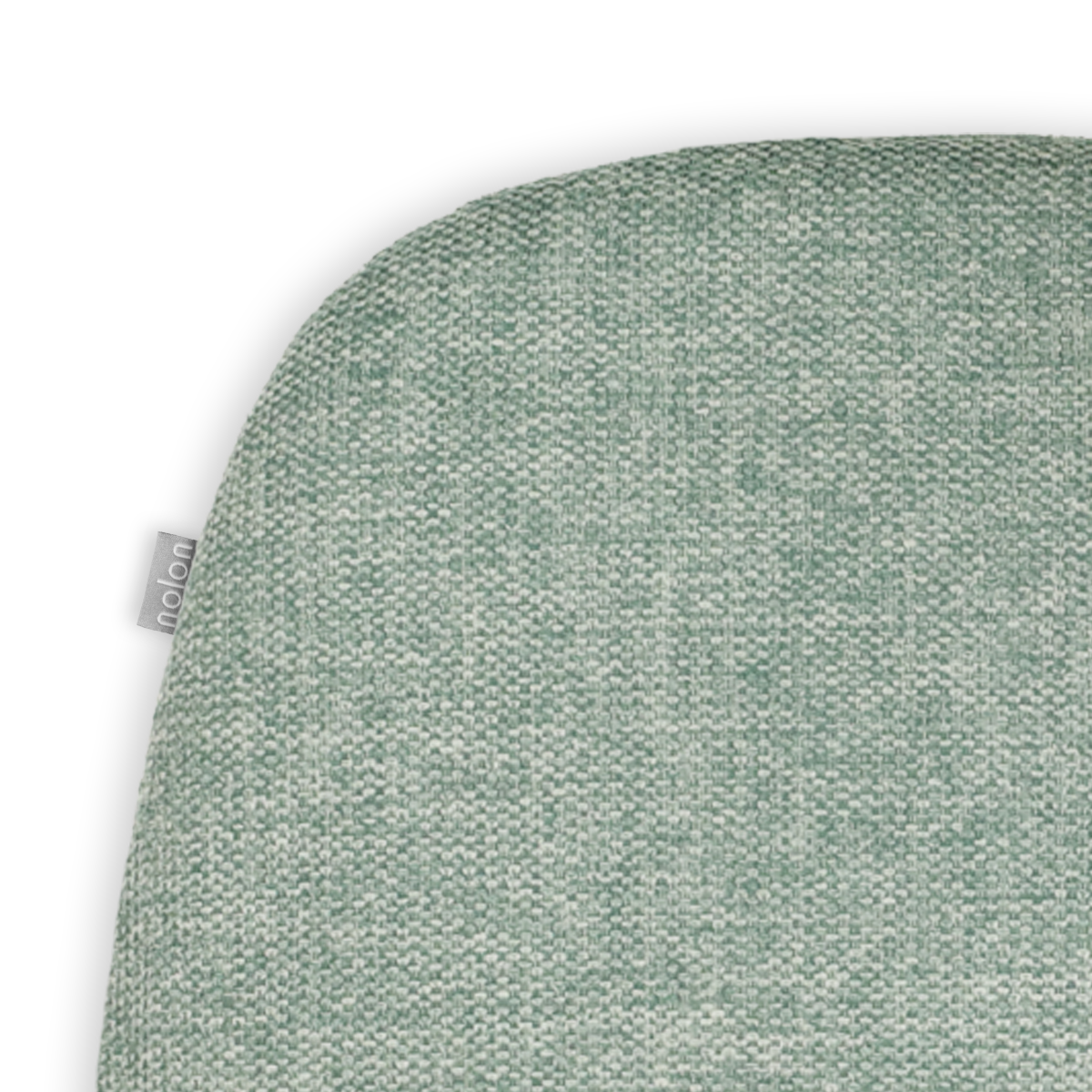 Fem zitkussen zacht groen  - stoelkussen - stoel - binnen - eetkamerstoel - kuipstoel - anti slip