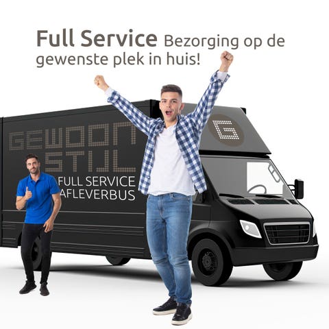 Full Service: Bezorging op de gewenste plek in huis