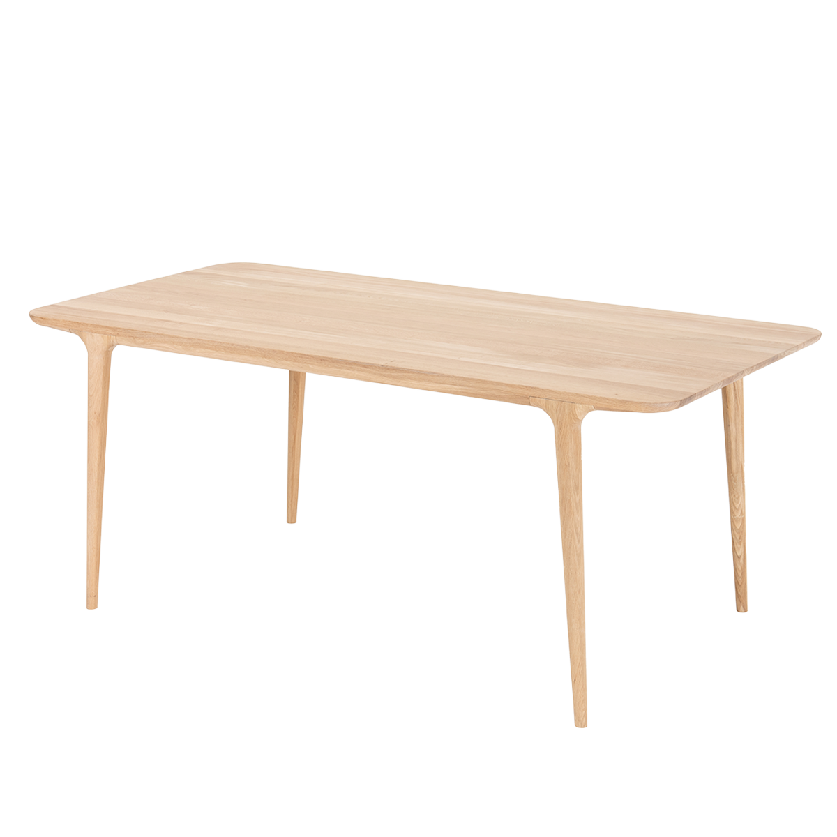 Fawn table houten eettafel whitewash - 180 x 90 cm