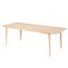 Fawn table houten eettafel whitewash - 220 x 90 cm