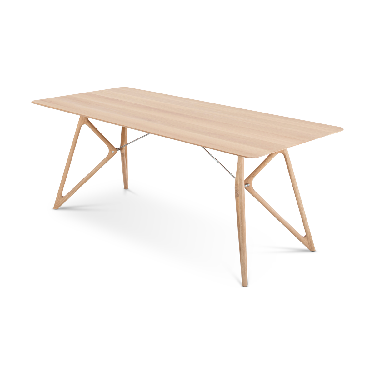 Tink table houten eettafel whitewash - 200 x 90 cm