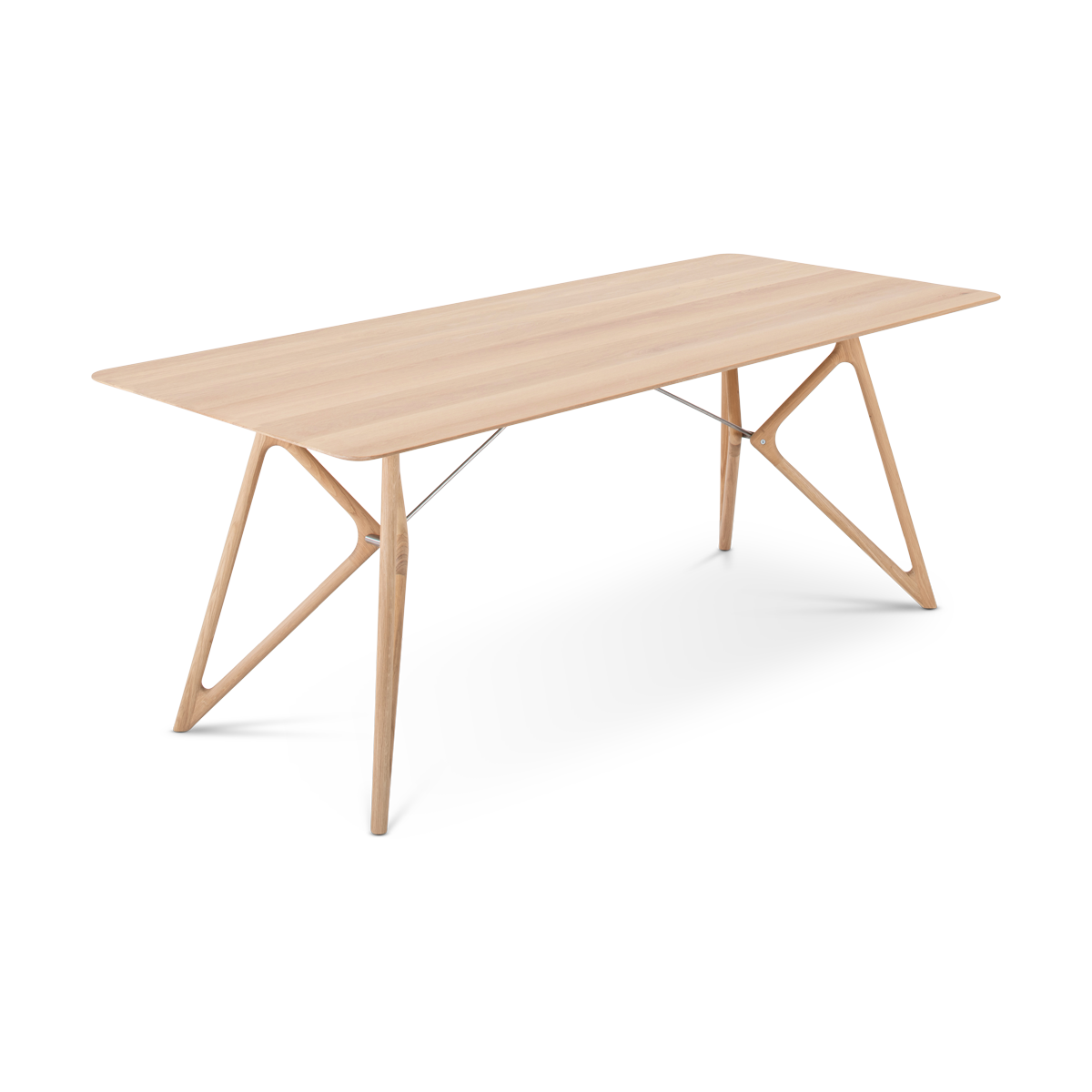 Tink table houten eettafel whitewash - 200 x 90 cm
