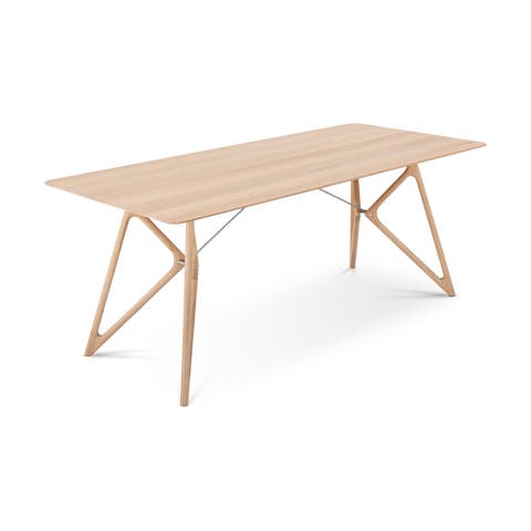 Tink table houten eettafel whitewash - 200 x 90 cm