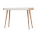 Ena dressing table houten kaptafel whitewash - 110 x 42 cm