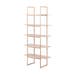 Muse room divider houten boekenkast whitewash - 216 cm
