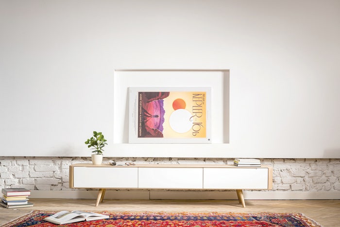 Ena lowboard houten tv meubel whitewash - 180 x 55 cm - sideboard - lodge - loca - retro