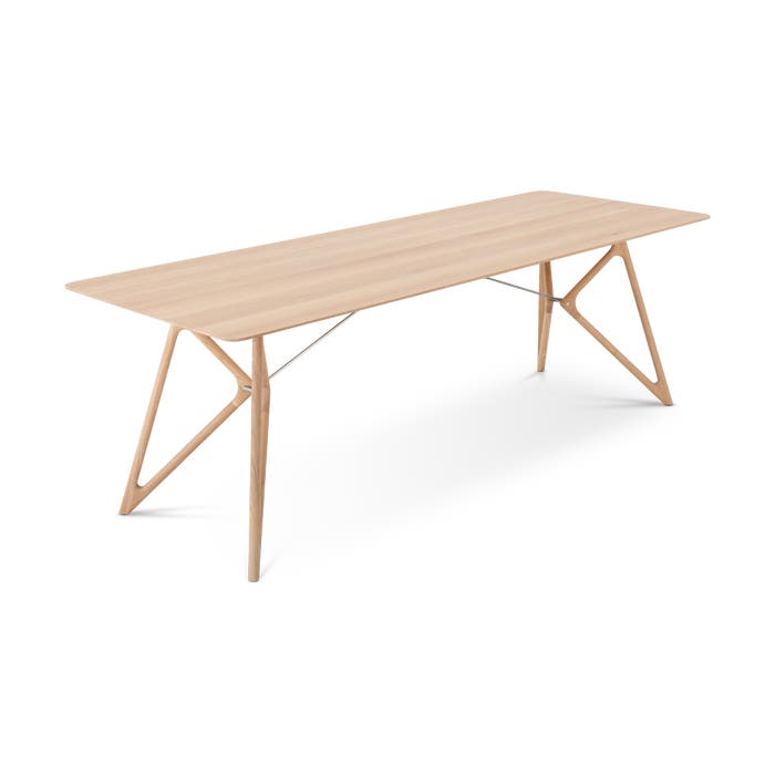 Tink table houten eettafel whitewash - 240 x 90 cm