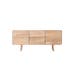 Fawn sideboard houten dressoir naturel eiken - 150 x 45 cm