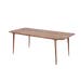 Fawn table houten eettafel wild walnut - 160 x 90 cm