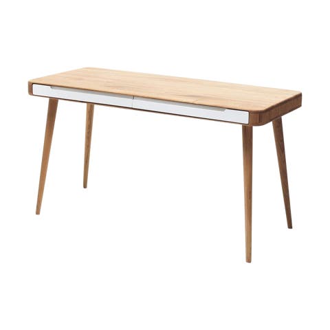 Ena desk houten bureau naturel - 140 x 60 cm