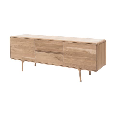 Fawn sideboard houten dressoir naturel - 180 x 45 cm