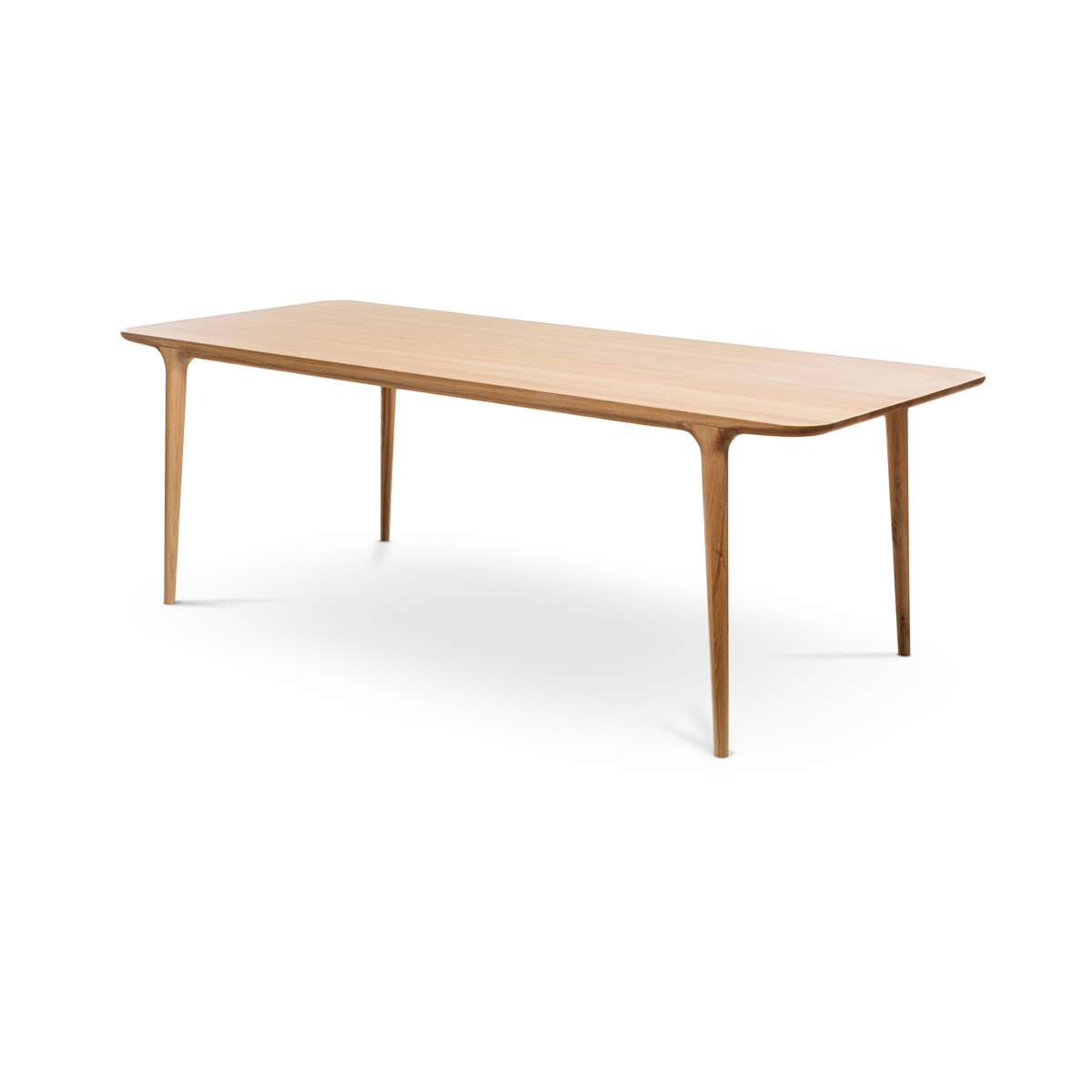 Fawn table houten eettafel naturel - 220 x 90 cm