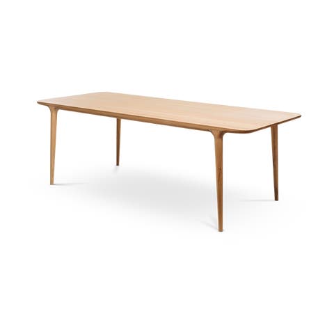 Fawn table houten eettafel naturel - 220 x 90 cm