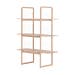 Muse room divider houten boekenkast whitewash - 140 cm