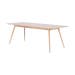Stafa table houten eettafel whitewash - 220 x 90 cm