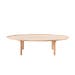 Mu coffee table houten salontafel whitewash - 120 x 65 cm