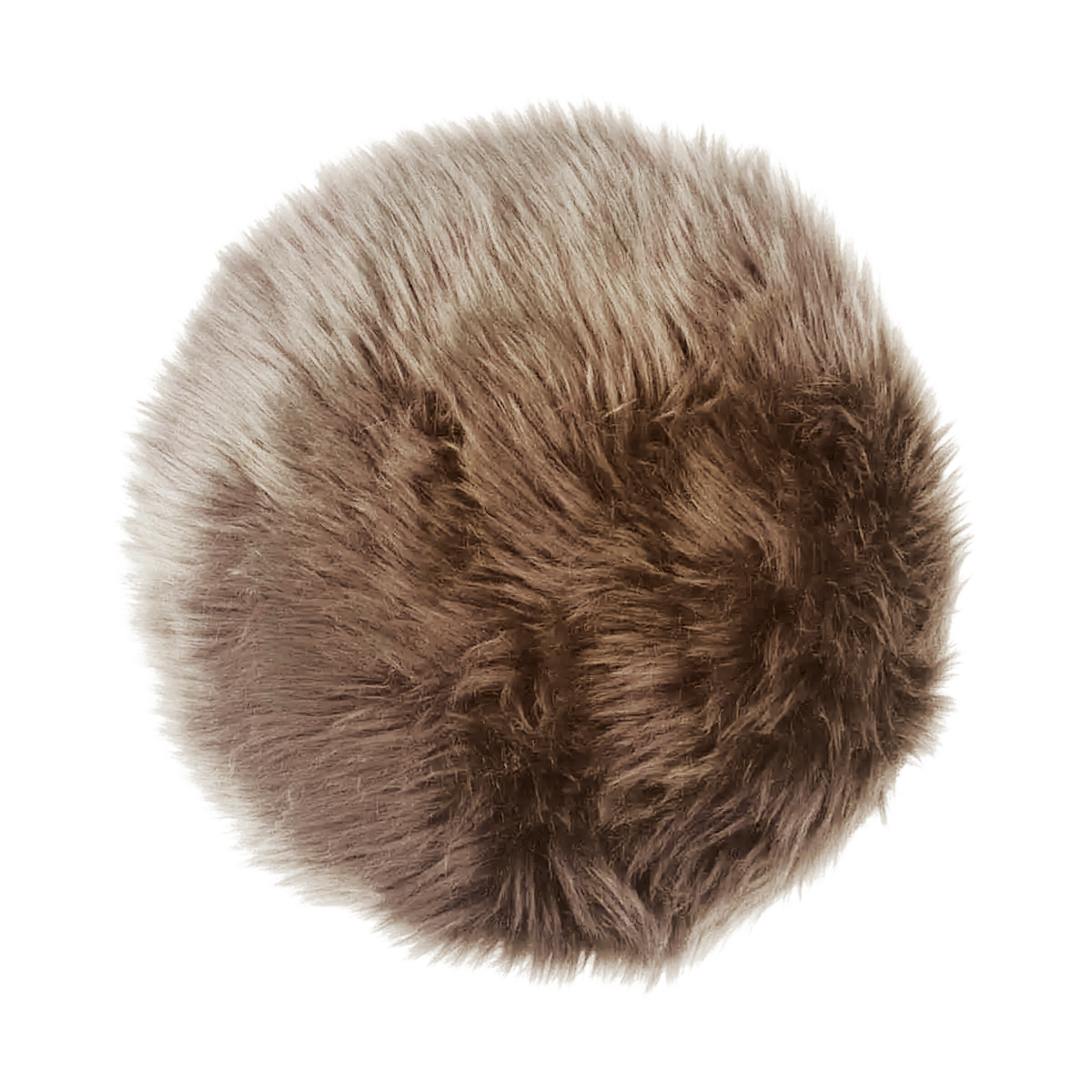 Isabel zacht kleedje bruin - Ø 35 cm
