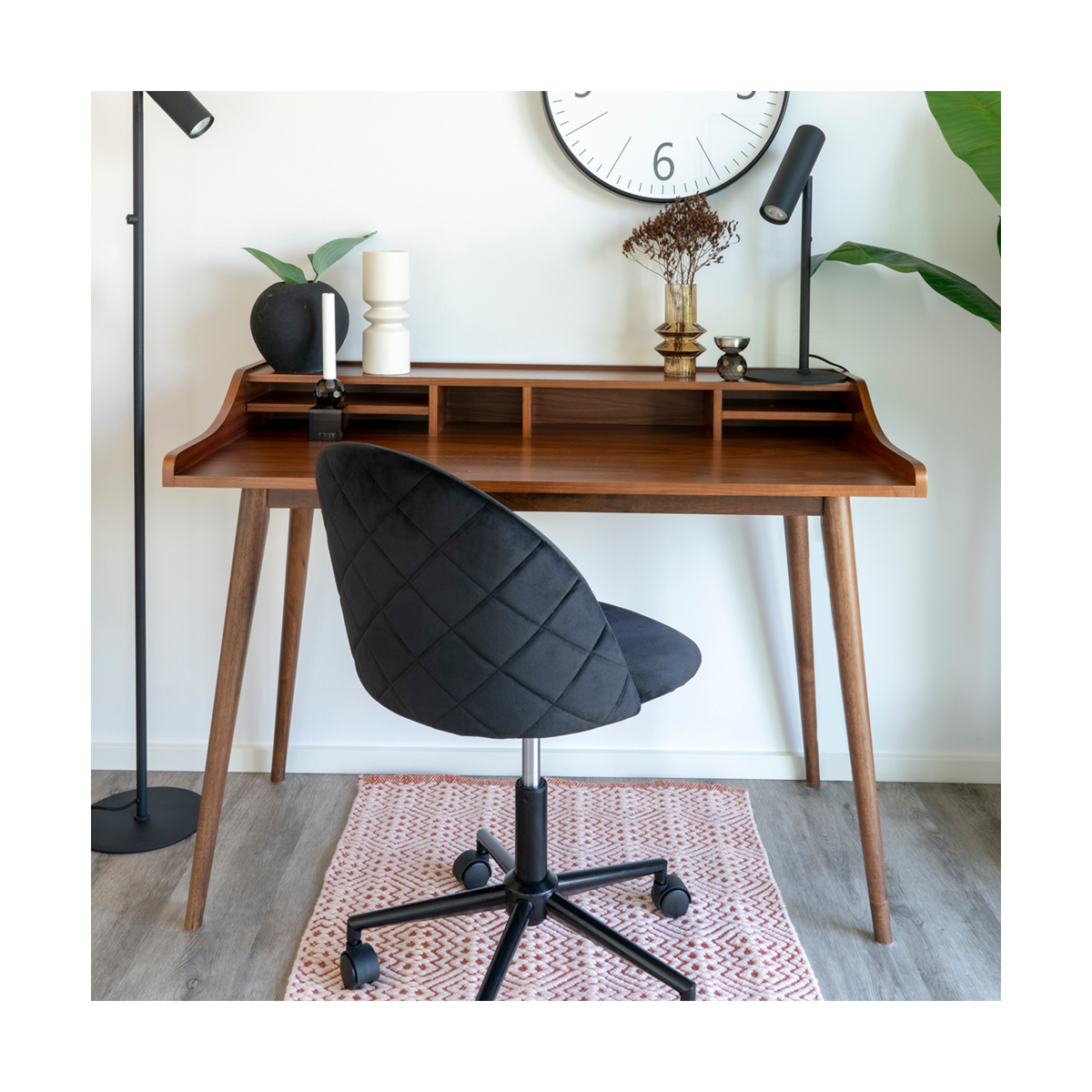 Cindy vloerkleed koraalrood - 150 x 80 cm - buitenkleed - tuin - terras